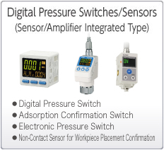 Electronic Pressure Switches/Sensors (Self-contained Type)