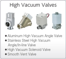 High Vacuum Valves